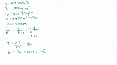 heat-transfer-part-a-use-heisler-chart-part-b-use-one-term-approximation-method-a-long-stainless-steel-rod-of-30-mm-diameter-k149wmcp-62-7900kgmc477jkgcand-a39510-mshas-a-surface-temperature-56148