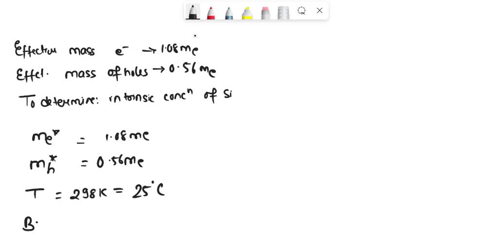 solved-the-effective-masses-of-electrons-and-holes-in-si-are