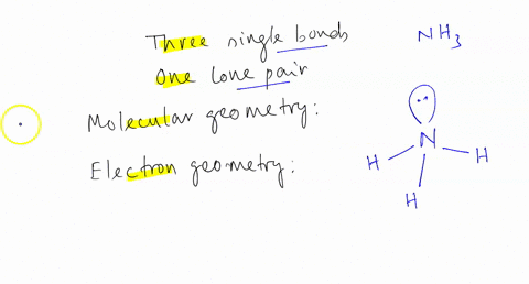 open-the-molecule-shapes-interactive-and-select-model-mode-build-a-molecule-with-three-single-bonds-and-one-lone-pair-around-the-central-atom-what-is-the-molecule-geometry-what-is-the-electr-84585