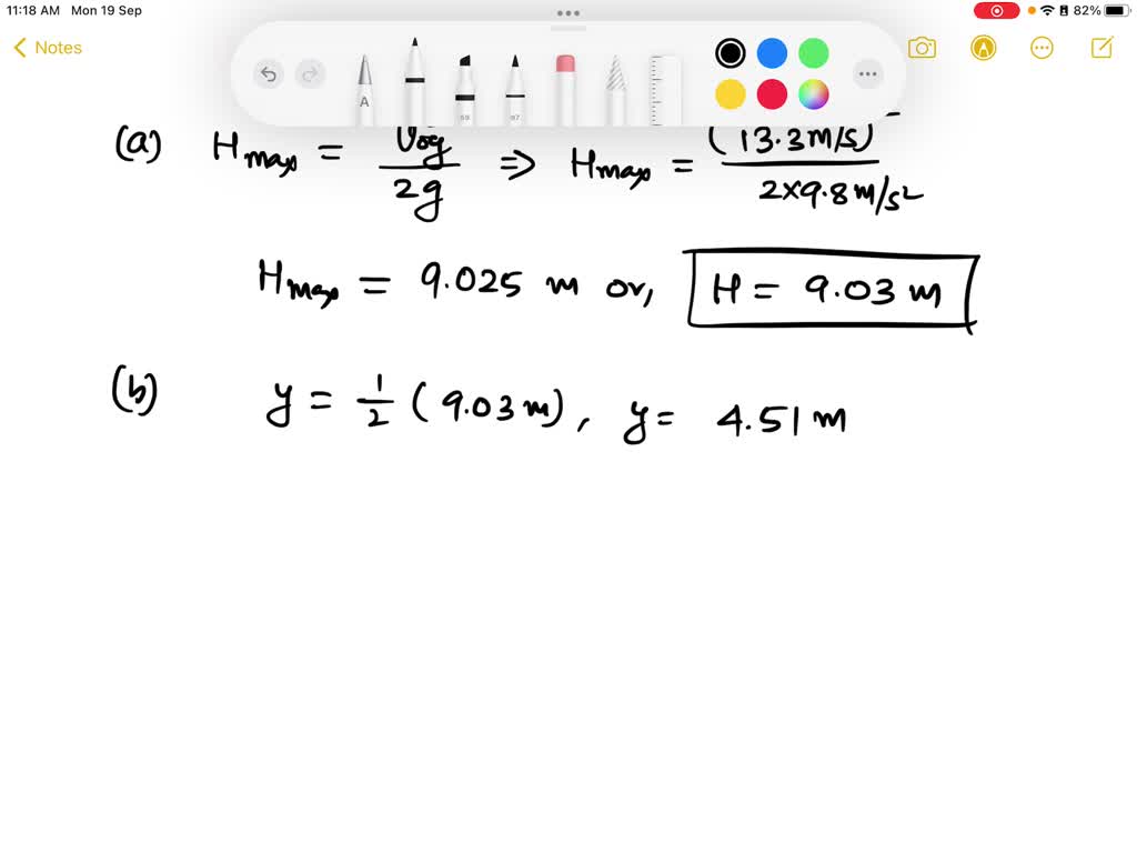 SOLVED You throw a baseball directly upward at time t=0 at an initial
