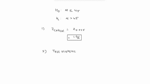 in-a-hypothesis-test-with-hypotheses-ho-45-and-h1-45-a-random-sample-of-62-elements-selected-from-the-population-produced-a-mean-of-468-assume-that-sd-72-and-that-the-test-is-to-be-made-at-t-31052