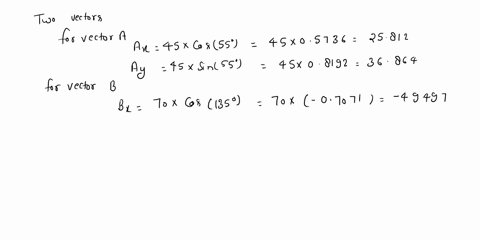 practice-problem-find-the-vector-sum-of-these-two-vectors-by-using-components-45-m-55-70-m-1359-answers-magnitude-90-m-direction-1059-ry-ay-by-rab-rx-a-bx-b-the-resultant-r-and-its-component-64185