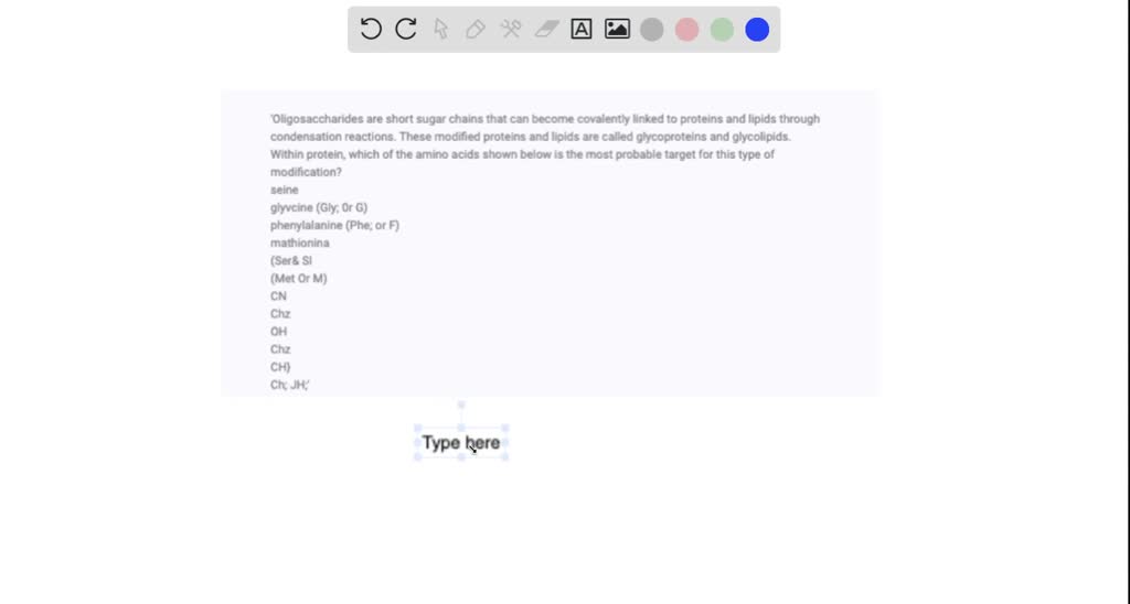 SOLVED Oligosaccharides are short sugar chains that can
