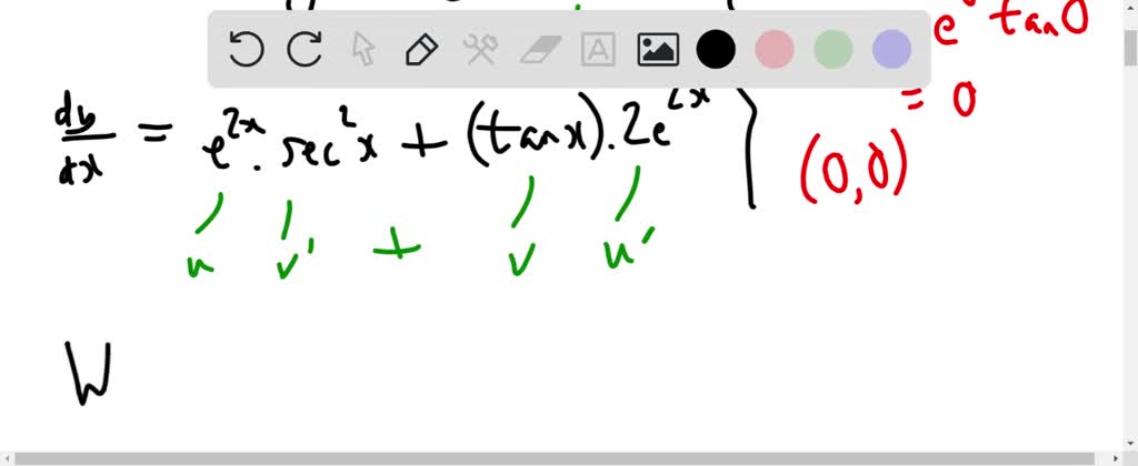 Solved: A Curve C Has Equation Y = E2x Tanx Find An Equation Of The 