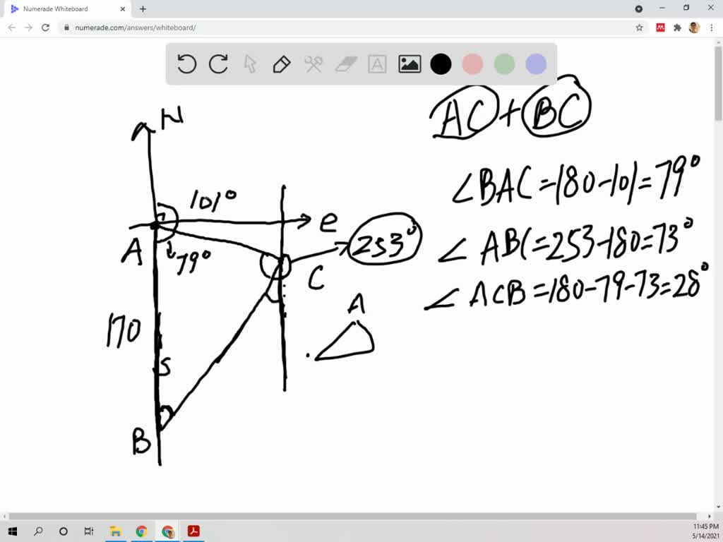 solved-problem-a-navigation-reference-shows-that-a-straight-line-trip