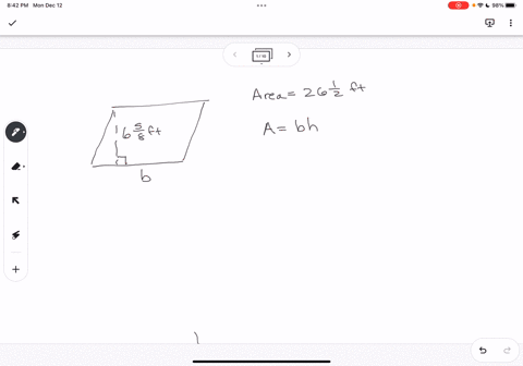 what-is-the-base-of-a-parallelogram-if-the-height-is-6-58-feet-and-area-26-12-square-feet-03801