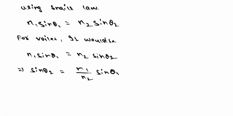 the-indices-of-refraction-for-violet-light-400-nm-and-red-light-700-nm-in-diamond-are-246-and-241-respectively-a-ray-of-light-traveling-through-air-strikes-the-diamond-surface-at-an-angle-of-35266