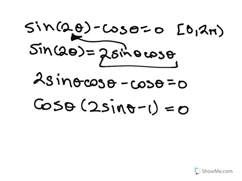 solve-the-trigonometric-equation-in-the-interval-0-2-give-the-exact-value-if-possible-otherwise-round-your-answer-to-two-decimal-places-enter-your-answers-as-a-comma-separated-list-sin2-cos-93186
