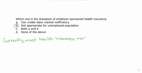 which-one-is-the-drawback-of-employer-sponsored-health-insurance-can-create-labor-market-inefficiency-not-appropriate-for-unemployed-population-both-a-and-b-none-of-the-above-35822