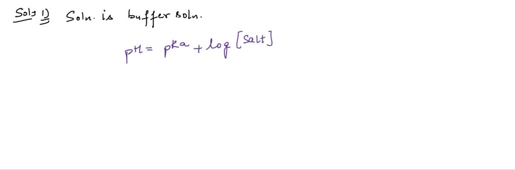 SOLVED: A) Calculate the pH of a solution that is 0.065 M in potassium ...