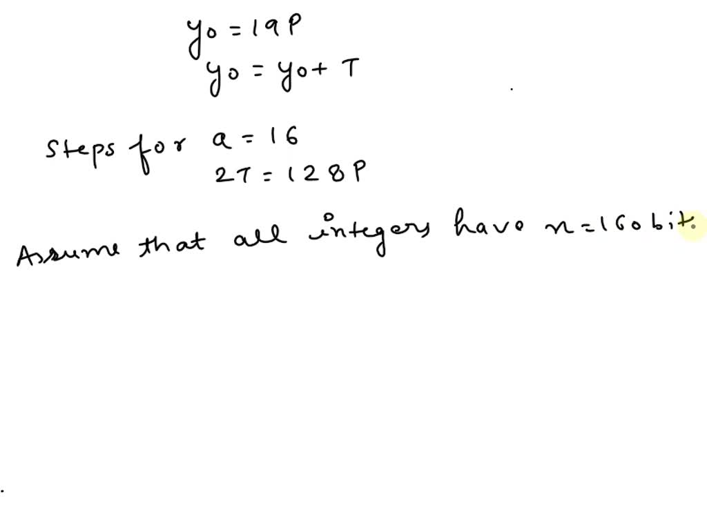 Double And Add Algorithm