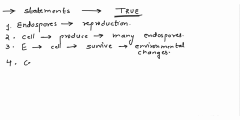 which-of-the-following-statements-is-true-a-endospores-are-for-reproduction-b-a-cell-can-produce-many-endospores-c-endospores-allow-a-cell-to-survive-environmental-changes-d-a-cell-produces-96774