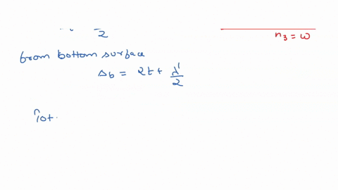 a-thin-piece-of-glass-with-an-index-of-refraction-of-n15-is-placed-on-top-of-a-medium-that-has-an-index-of-refraction-nw-a-beam-of-light-traveling-in-air-n1-shines-perpendicularly-down-on-th-30682