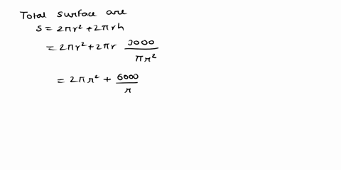 cylindrical-can-is-to-have-volume-3000-cubic-centimeters-determine-the-radius-and-the-height-which-will-minimize-the-amount-of-material-to-be-used-note-that-the-surface-area-of-a-closed-cyli-32854