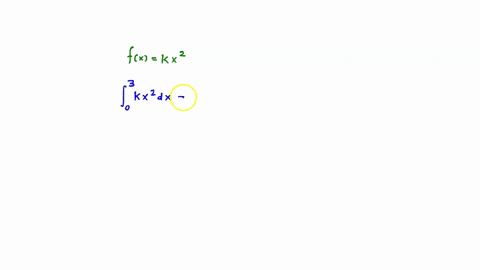 determine-the-value-of-the-constant-k-such-that-the-function-fx-kx-is-a-probability-density-function-on-the-interval-0-3-76829