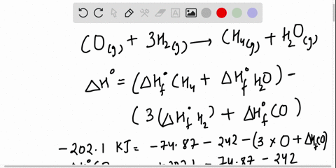 a-scientist-measures-the-standard-enthalpy-change-for-the-following-reaction-to-be-2021-kj-cog-3-h2gch4g-h2og-based-on-this-value-and-the-standard-enthalpies-of-formation-for-the-other-subst-79458