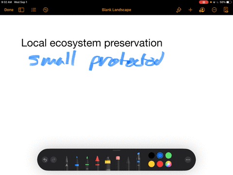 a-preserve-design-is-proposed-for-a-densely-populated-suburban-area-which-overall-design-plan-would-be-best-for-preservation-of-local-ecosystems-a-set-up-many-small-protected-areas-b-select-one-small-