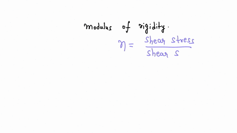[GET ANSWER] the unit of modulus of elasticity is same as those of ...