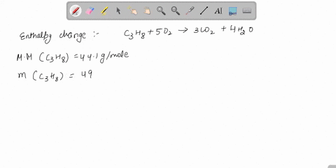 the-complete-combustion-of-propane-czhx-is-represented-by-the-thermochemical-equation-czhs-g-50z-g-3coz-g-4hzo-ah-2220-kj-what-is-the-enthalpy-change-when-4939-g-of-c-hs-reacts-with-0z-accor-09002