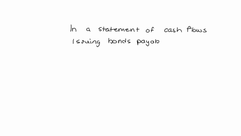 in-a-statement-of-cash-flows-issuing-bonds-payable-affects-the