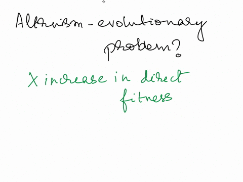 why-has-altruism-been-seen-as-an-evolutionary-problem-group-of-answer-choices-it-does-not-lead-to-an-increase-in-fitness-it-does-not-lead-to-an-increase-in-indirect-fitness-it-decreases-fitn-98189