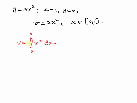 find-the-volume-of-the-solid-obtained-by-rotating-the-region-bounded-by-y7x2-x1-and-y0-about-the-x-axis-59424