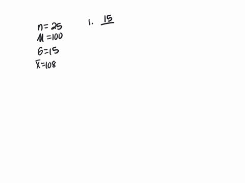 1-a-sample-of-25-students-recently-took-an-iq-test-in-which-their-average-score-was-108-if-the-populations-mean-iq-is-100-with-a-standard-deviation-of-15-what-is-the-standard-error-of-the-sa-36821