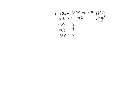 in-question-36-the-position-function-of-a-particle-moving-along-a-coordinate-line-is-given-where-is-in-feet-and-t-is-in-second-a-find-the-velocity-and-acceleration-functions-b-find-the-posit-26978