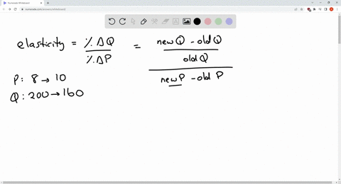 if-a-price-increase-from-8-to-10-causes-quantity-demanded-to-fall-from-200-to-160-what-is-the-absolute-value-of-the-own-price-elasticity-at-a-price-of-8-and-a-quantity-of-200-54508