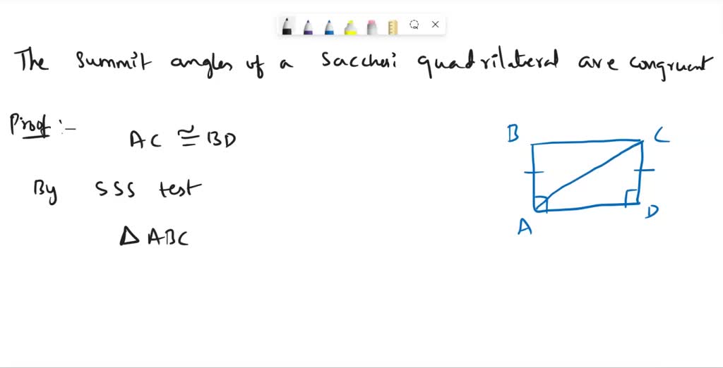 SOLVED Theorem 18.6 (Properties of Lambert Quadrilaterals) Every