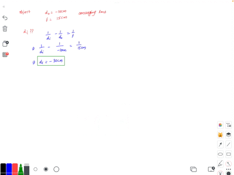 an-object-is-placed-10-cm-from-a-15-cm-focal-length-converging-lens-determine-the-position-and-size-of-the-image-draw-a-ray-diagram-to-justify-your-answer-20345