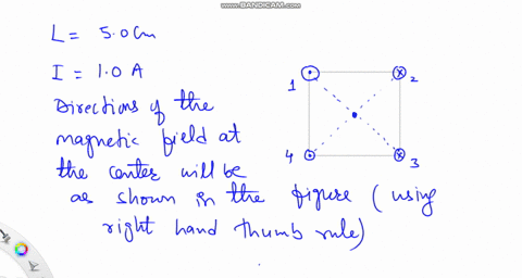 10-pt-four-long-parallel-wires-are-oriented-perpendicular-to-the-plane-of-the-figure-in-cross-section-they-form-a-square-of-side-l-l-50-cm-point-p-is-at-the-center-of-the-square-each-wire-ca-06406