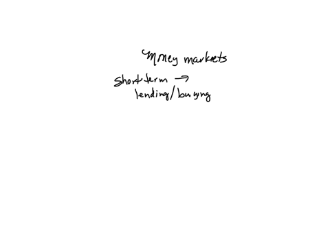 money-markets-are-markets-for