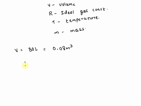 nitrogen-is-contained-in-a-80l-tank-and-the-initial-pressure-and-temperature-is-250-kpa-and-200-c-respectively-note-the-ideal-gas-constant-for-nitrogen-is-02968-kjkg-k-determine-a-the-mass-o-67186