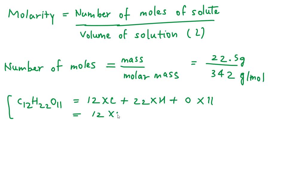 solved-the-molarity-m-of-an-aqueous-solution-containing-22-5-g-of