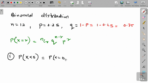 a-random-variable-xhas-the-distribution-b12-p-given-that-p-025-find-px-5-ii-px-7-10252