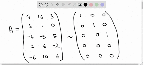 point-find-bases-for-the-column-space-the-row-space-and-the-null-space-of-matrix-a-you-should-verify-that-the-rank-nullity-theorem-holds-equivalent-echelon-form-of-matrix-a-is-given-t0-make-28856