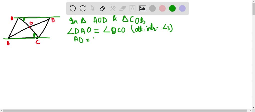 SOLVED: Write a coordinate proof for each statement. The diagonals of a ...