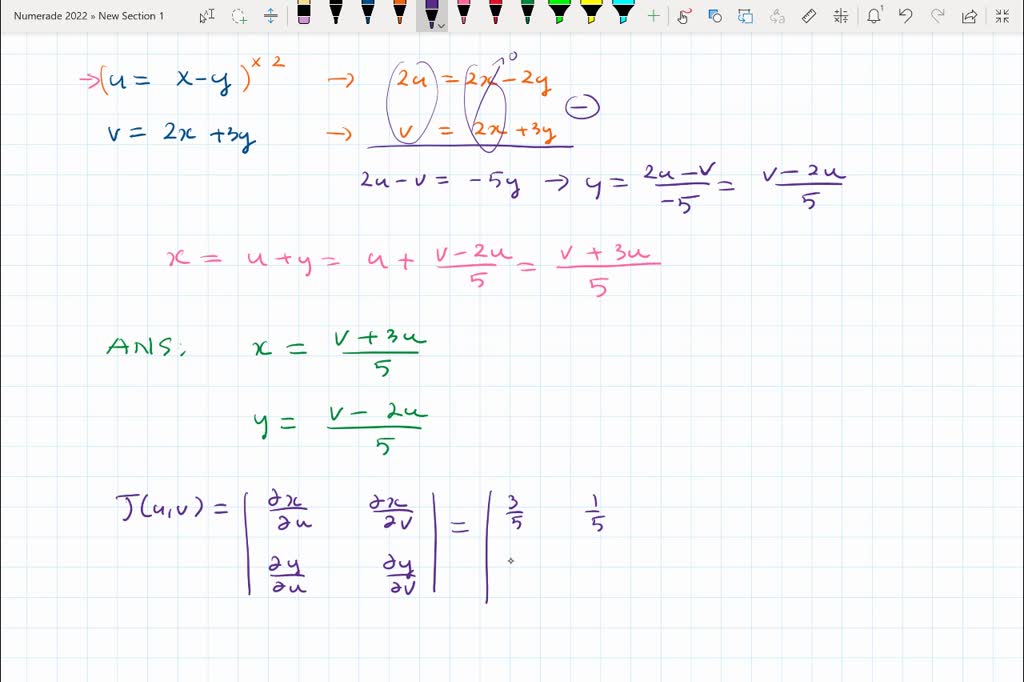 SOLVED: A new coordinate system @,0,â‚¬ is defined by the relations: I ...