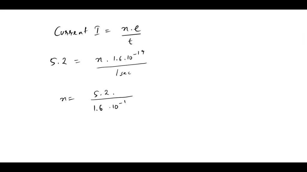 how to find the number of electrons passing through a wire