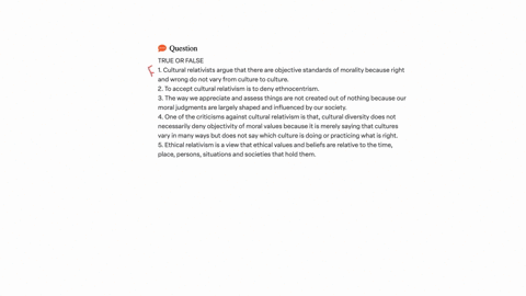 true-or-false-1-cultural-relativists-argue-that-there-are-objective-standards-of-morality-because-right-and-wrong-do-not-vary-from-culture-to-culture-2-to-accept-cultural-relativism-is-to-de-75998