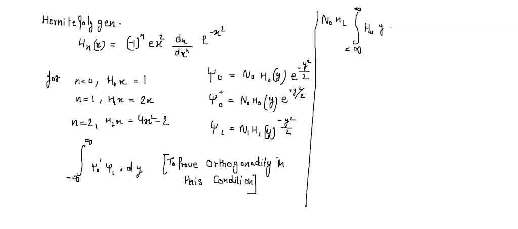 SOLVED: Example 8B.2: Normalizing Harmonic Oscillator Wavefunction Find ...