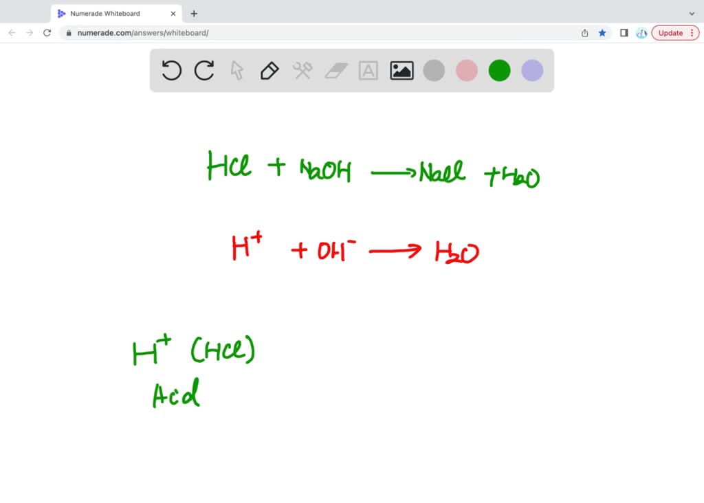 SOLVED: For the reaction depicted below, indicate the conjugate 'pairs ...