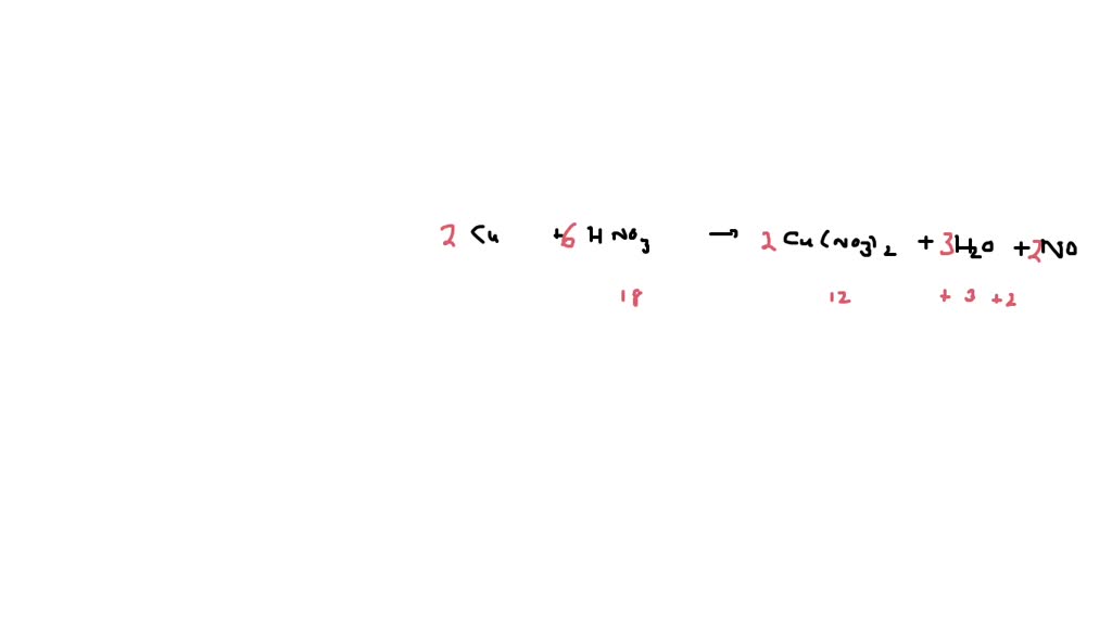 Balance Cu + HNO3—-Cu(NO3)2 + NO + H2O