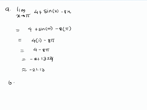 5-compute-the-following-limits-show-your-work-your-final-answer-should-either-be-number-oo_-0o-or-does-not-exist-lim-4-sinx-_-8x-xt-3-_-x2-b-lim-x-6-x-6-vox4-3x3-lim-10-sx3-_-x-19667