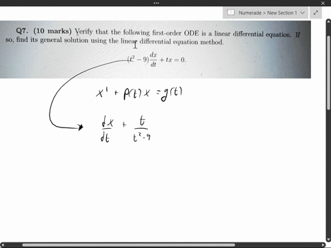 Numerical Methods For Solving First Ode Q5 Obtain A