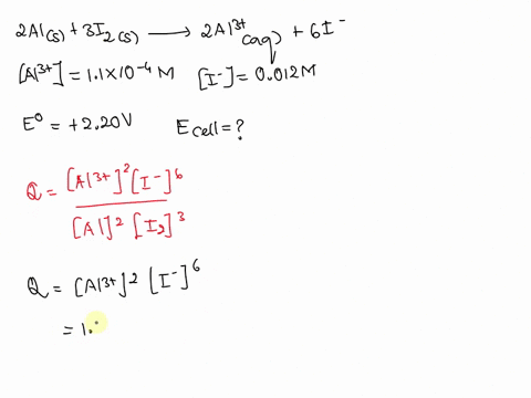 question-the-standard-cmf-for-the-cell-using-the-ovcrall-cell-reaction-below-is220-v-2ais-312-s-2als-aq-61-aq-the-emf-gencrated-by-the-cell-when-413t-lx-10-mand-i-0012-mis-0-199-220-226-0232-81537