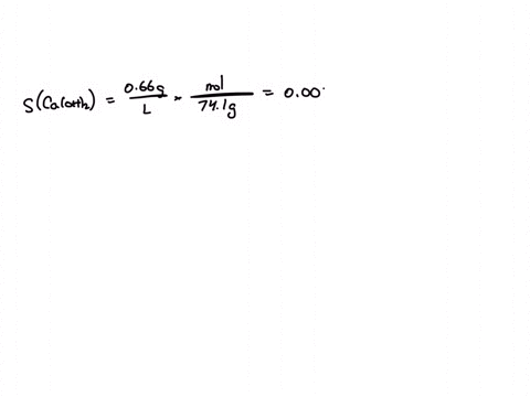 the-solubility-of-caoh2-s-at-100c-is-066gl-calculate-the-molar-solubility-the-solubility-of-caoh2-s-at-100c-is-066gl-calculate-the-ksp-53774