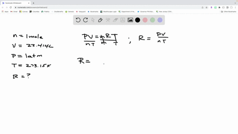 1-mole-of-an-ideal-gas-occupies-a-volume-of-22414-l-at-1-atm-pressure-and-27315-k-based-on-this-evaluate-for-the-gas-constant-r-if-the-pressure-is-expressed-in-torr-and-everything-else-uncha-64893