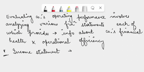 statement-analysis-lo3-you-are-evaluating-your-companys-recent-operating-performance-and-are-trying-to-decide-on-the-relative-weights-you-should-put-on-the-income-statement-the-balance-sheet-18398